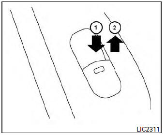 The passenger’s window switch operates only