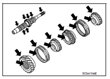 Synchronizer Hub and Coupling Sleeve