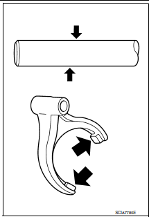 Input shaft and gear